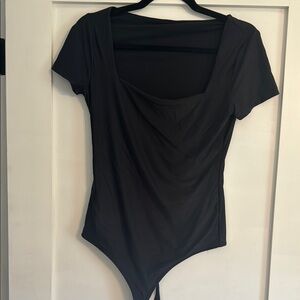 Abercrombie square neck Short Sleeve Bodysuit